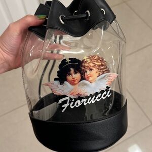 Fiorucci Transparent Angel Print Bag